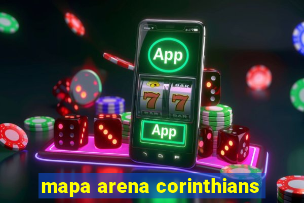 mapa arena corinthians